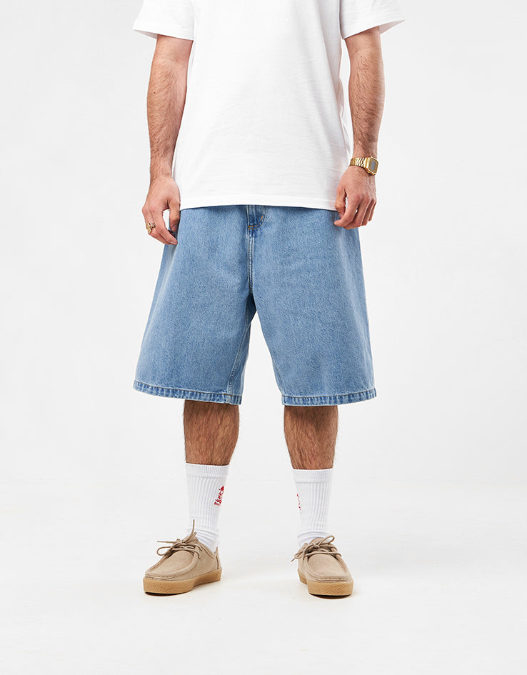 Carhartt WIP Brandon Shorts - Blue (Stone Bleached)