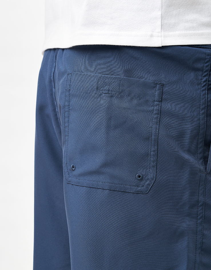 Carhartt WIP Chase Swim Trunks - Dusky Blue/Gold