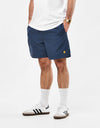 Carhartt WIP Chase Swim Trunks - Dusky Blue/Gold