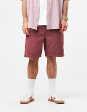 Carhartt WIP Flint Shorts - Dusky Pink (Garment Dyed)