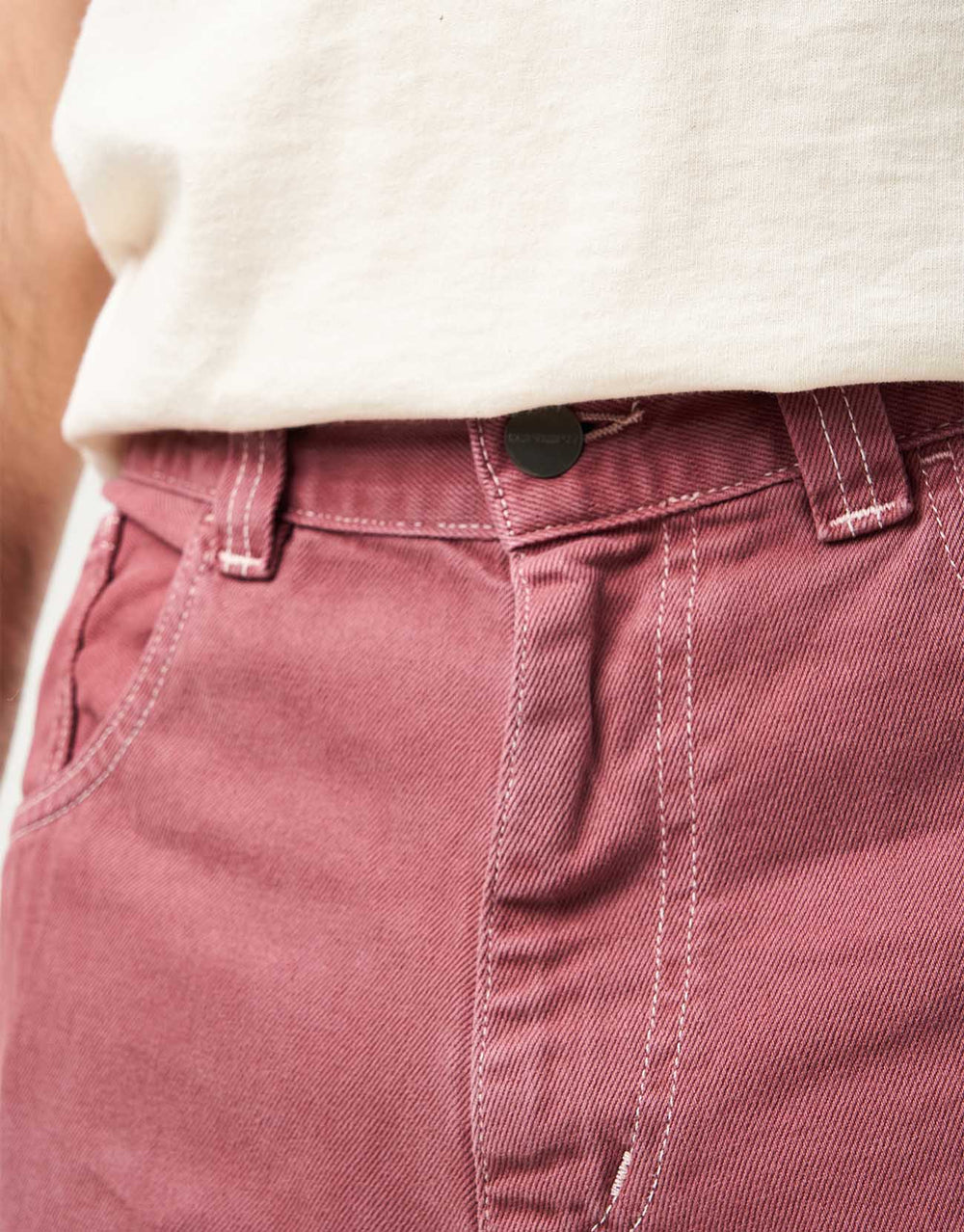 Carhartt WIP Brandon Pant - Dusky Pink (Stone Dyed)