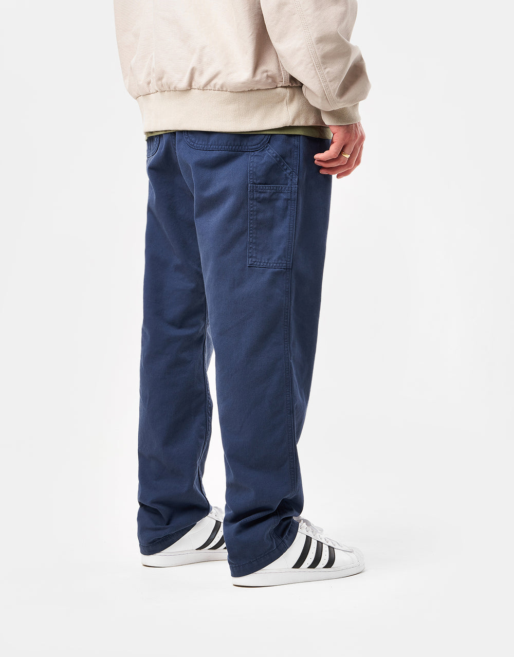 Carhartt WIP Flint Pant - Dusky Blue (Garment Dyed)