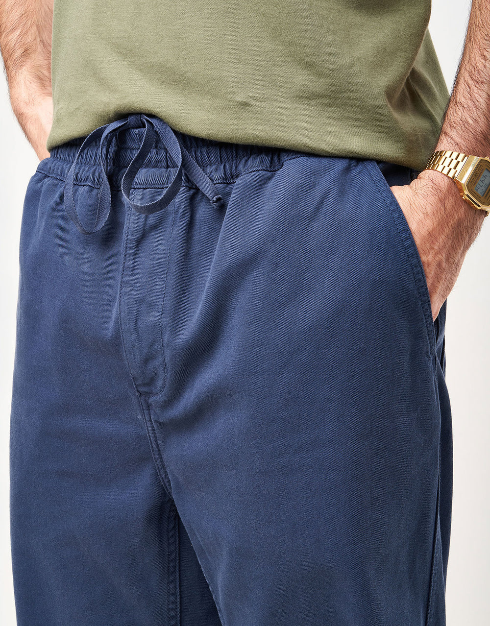 Carhartt WIP Flint Pant - Dusky Blue (Garment Dyed)