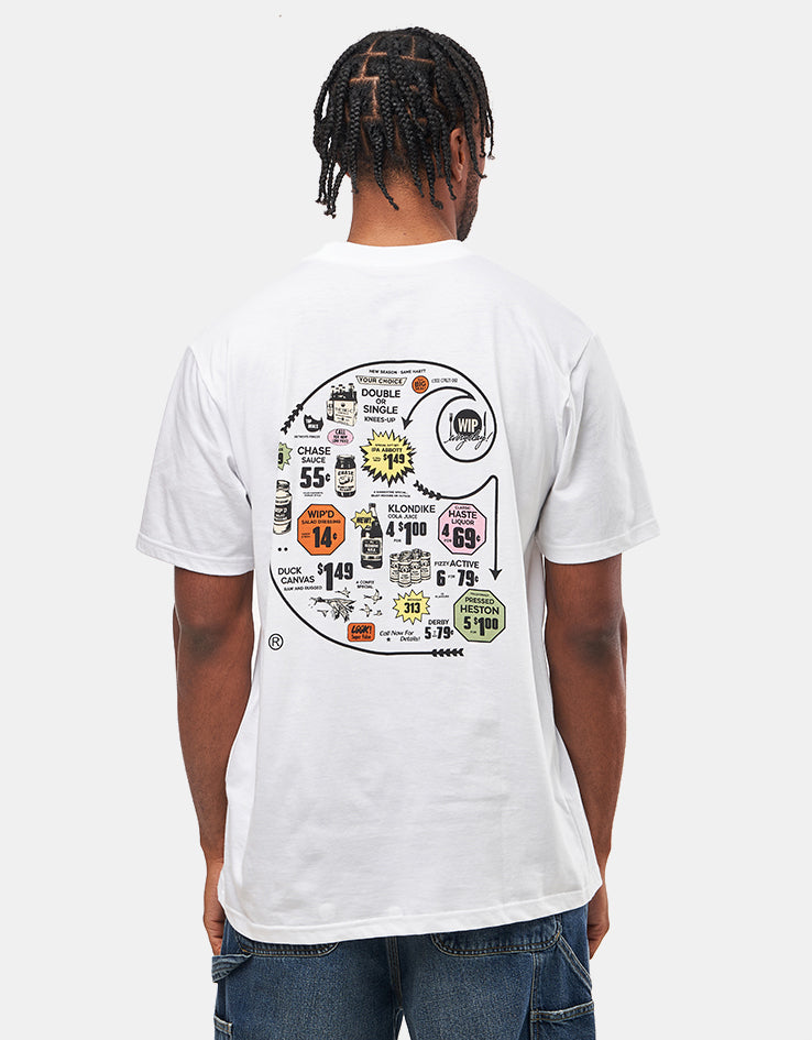 Carhartt WIP Catalogue C Logo T-Shirt - White
