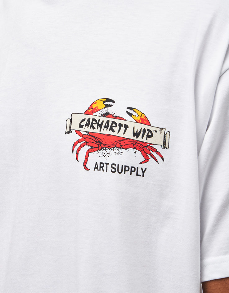 Carhartt WIP Crab Paint T-Shirt - White