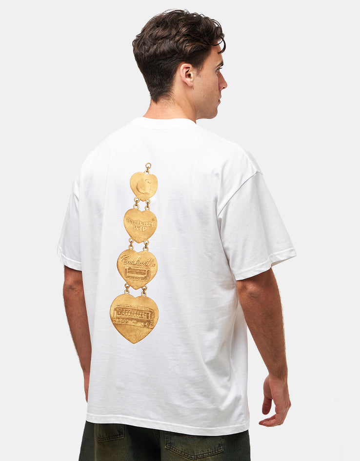 Carhartt WIP Hartt Chain T-Shirt - White