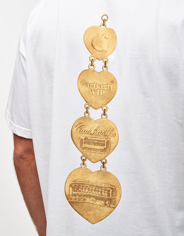 Carhartt WIP Hartt Chain T-Shirt - White