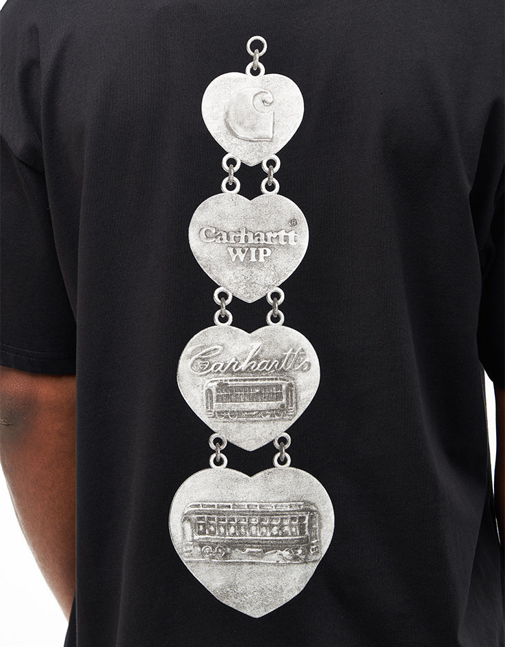 Carhartt WIP Hartt Chain T-Shirt - Black