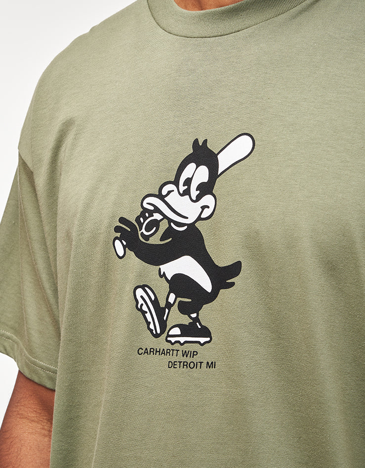 Carhartt WIP Home Run T-Shirt - Dollar Green
