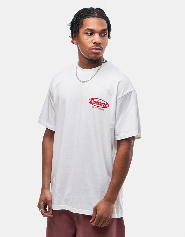 Carhartt WIP Logo T-Shirt - White