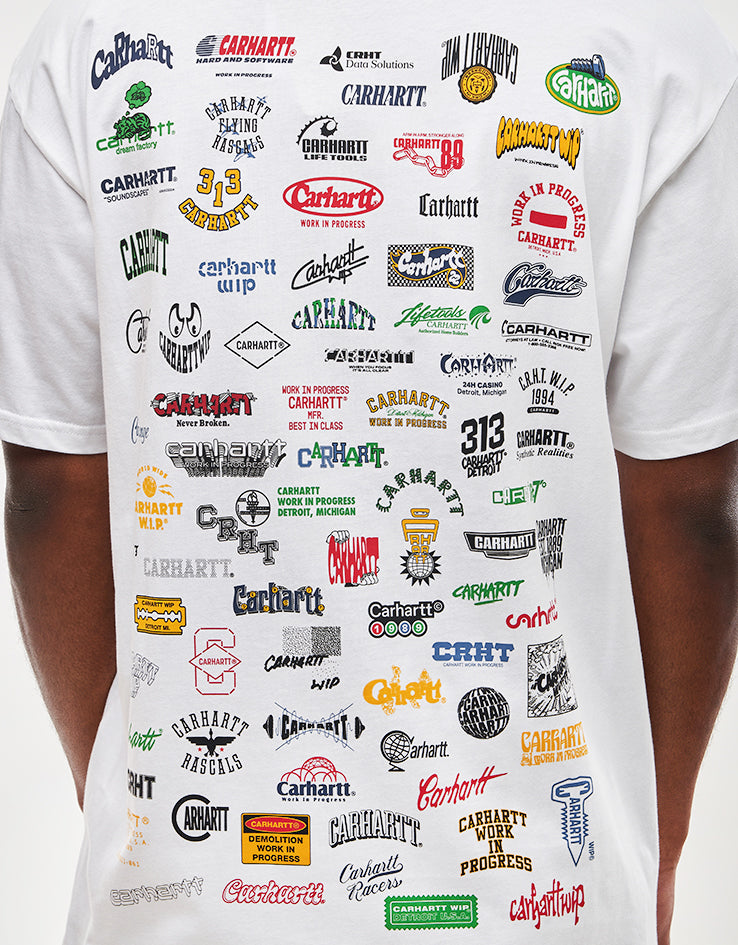 Carhartt WIP Logo T-Shirt - White