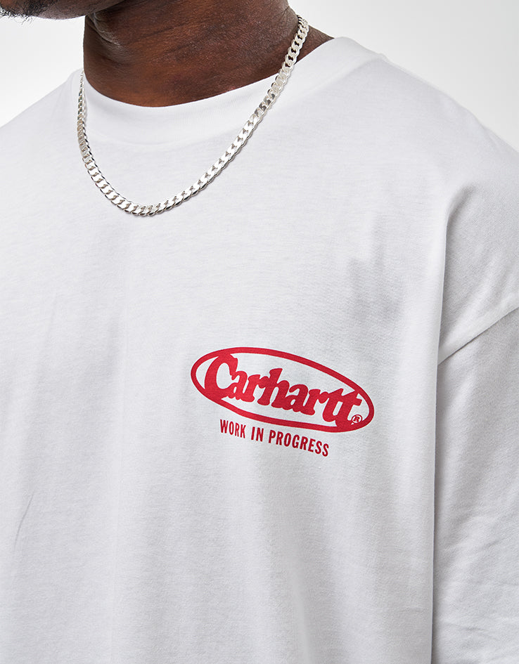 Carhartt WIP Logo T-Shirt - White