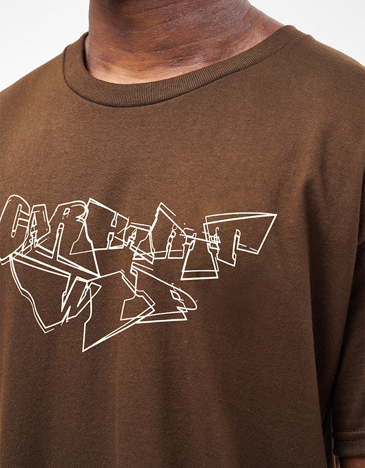 Carhartt WIP Screwed Up Script T-Shirt - Liberica
