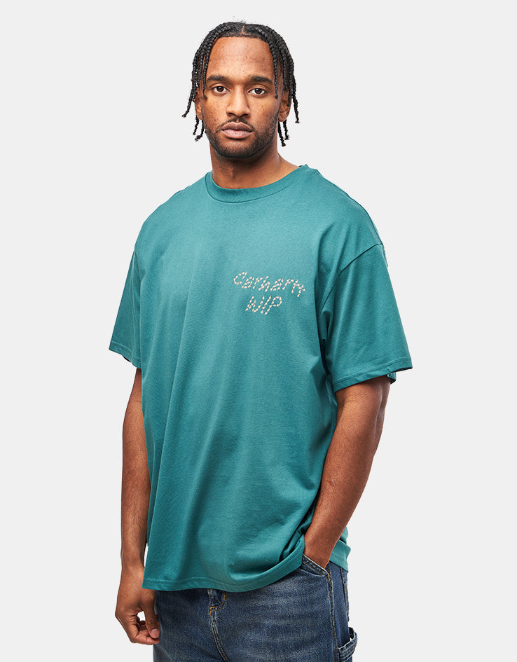 Carhartt WIP Sunflower T-Shirt - Rainforest