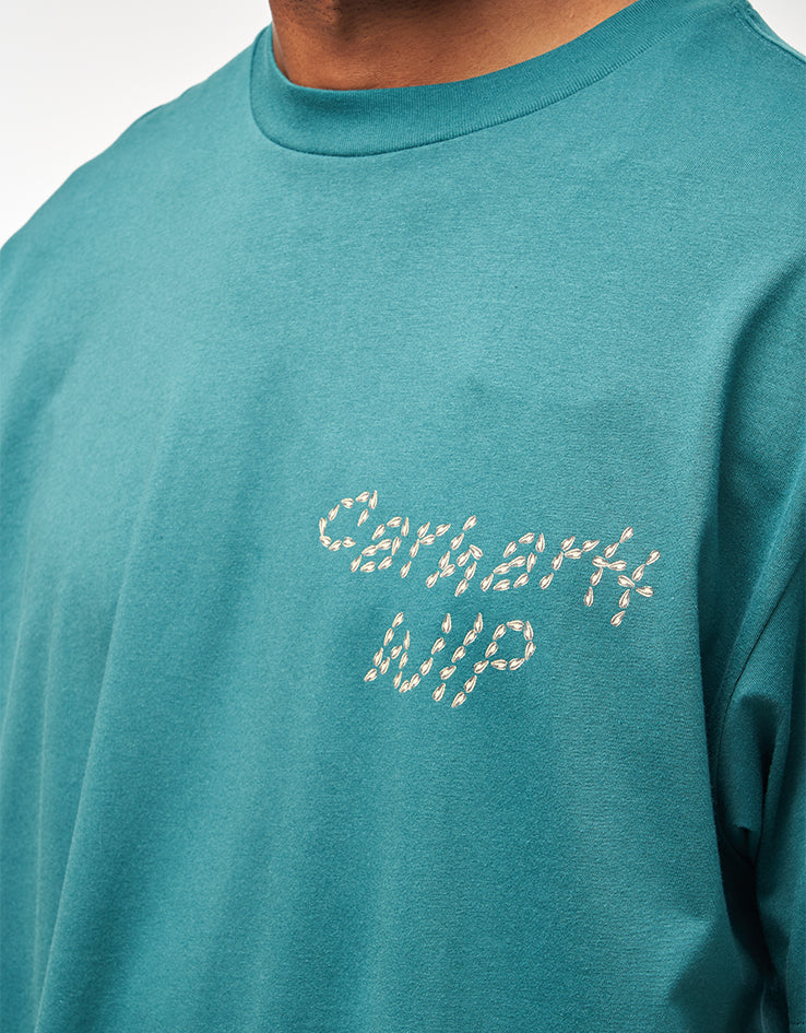 Carhartt WIP Sunflower T-Shirt - Rainforest