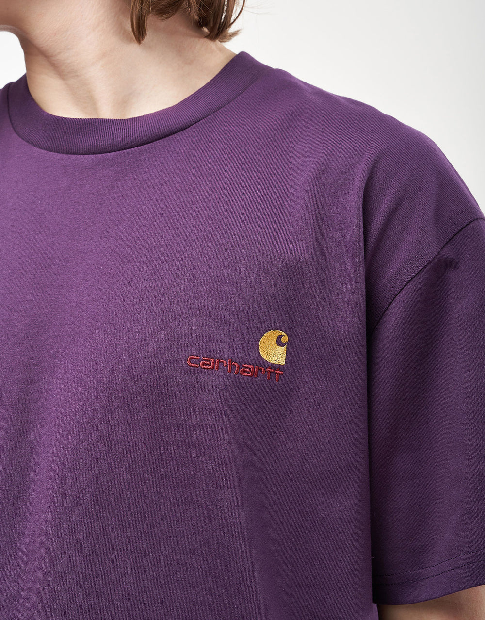 Carhartt WIP S/S American Script T-Shirt - Huckleberry