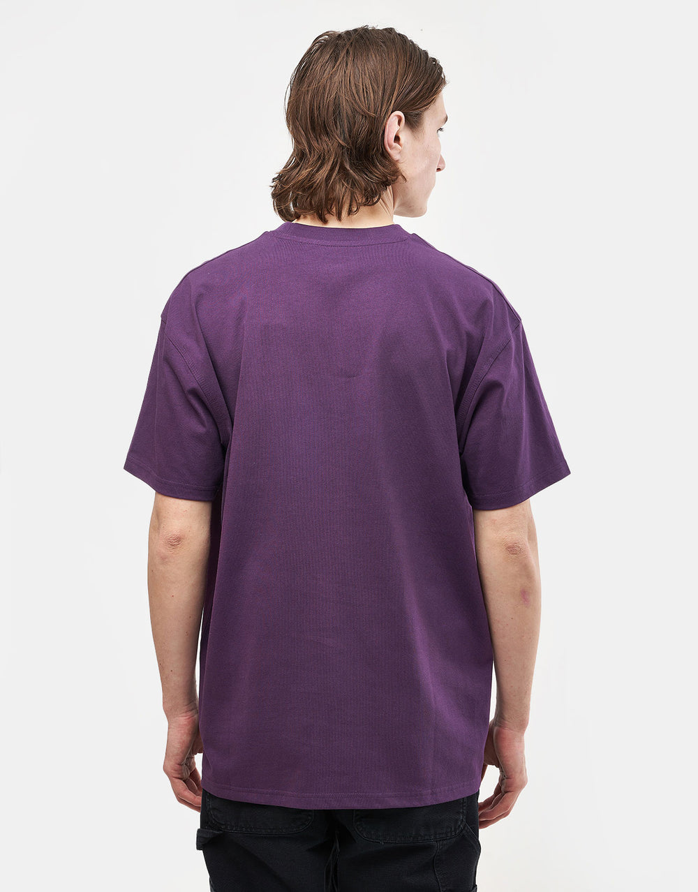Carhartt WIP S/S American Script T-Shirt - Huckleberry