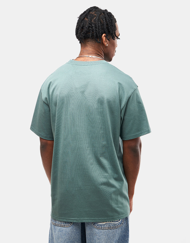 Carhartt WIP S/S Chase T-Shirt - Silver Pine/Gold