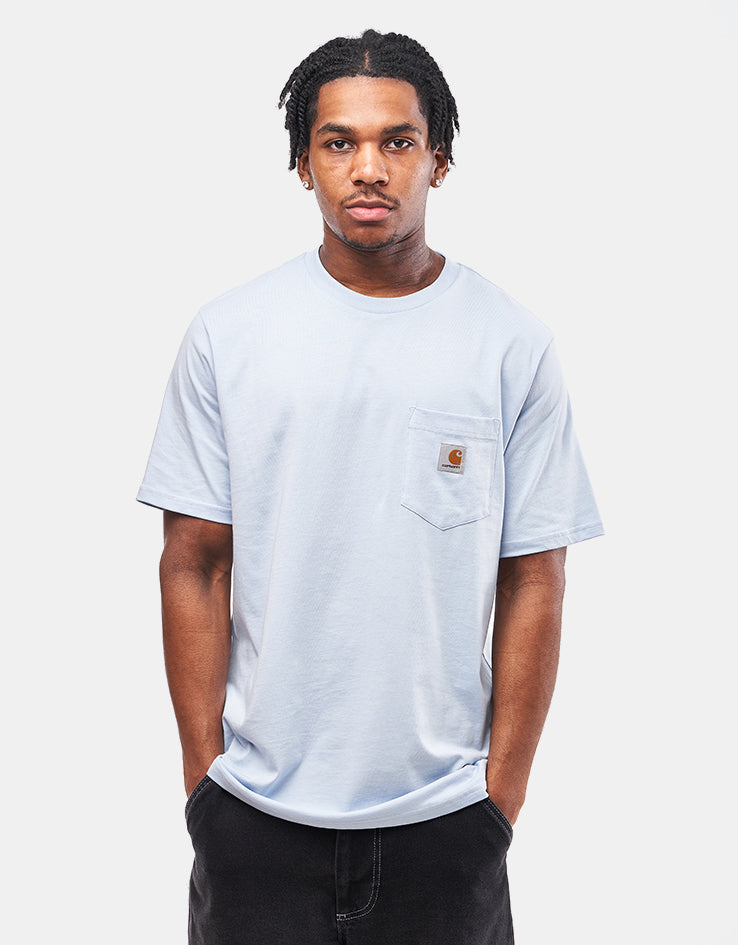 Carhartt WIP S/S Pocket T-Shirt - Air Sky