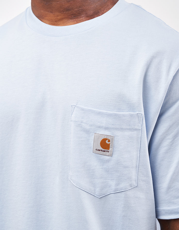 Carhartt WIP S/S Pocket T-Shirt - Air Sky