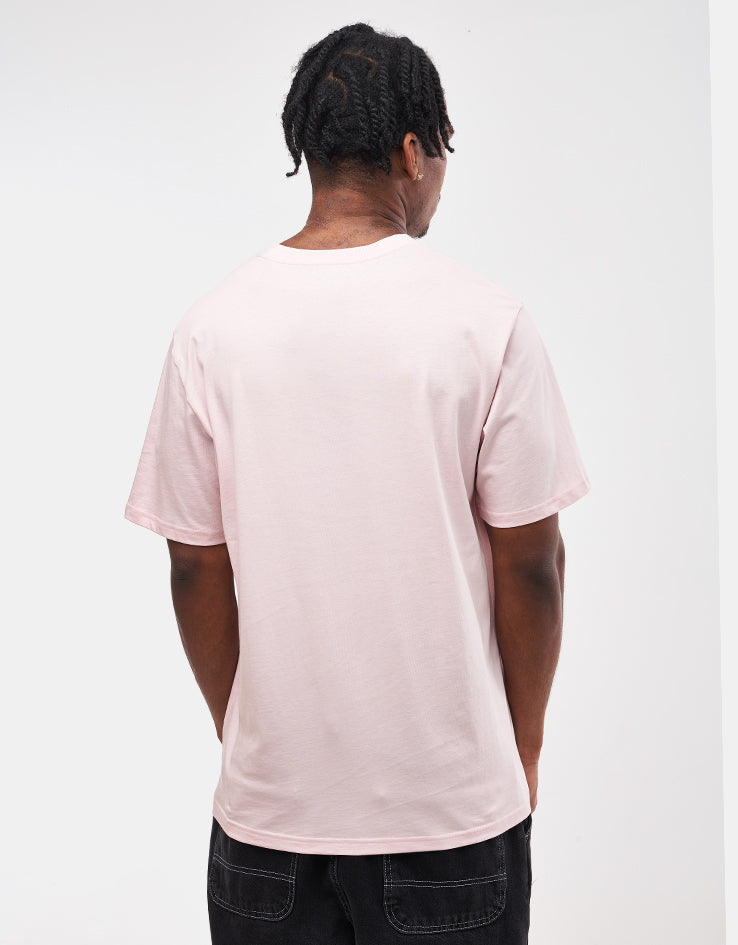 Carhartt WIP S/S Pocket T-Shirt - Air Pink