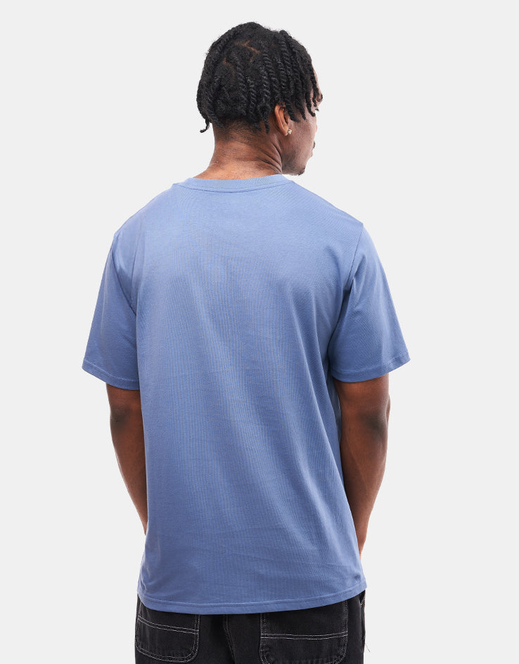 Carhartt WIP S/S Pocket T-Shirt - Blue Iris