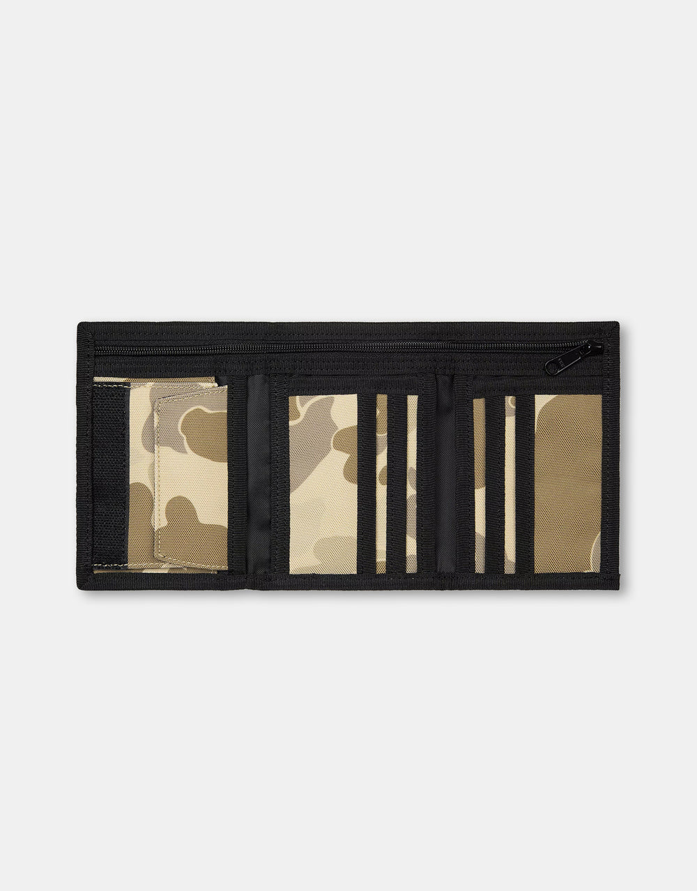 Carhartt WIP Alec Tri-Fold Velcro Wallet - Camo Duck-Desert
