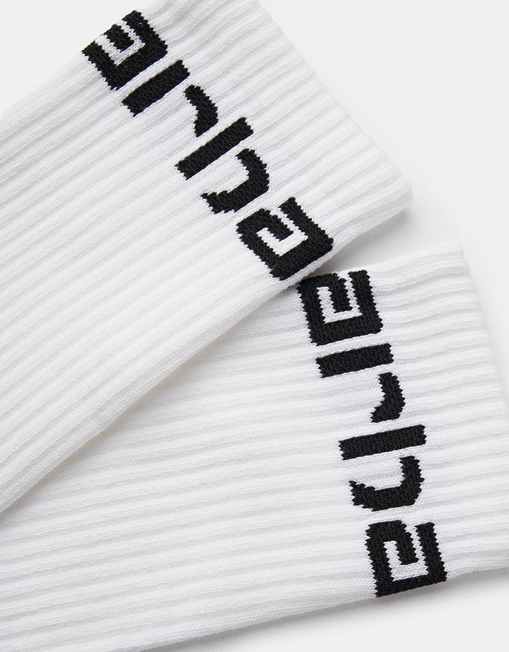 Carhartt WIP Carhartt Crew Socks - White/Black