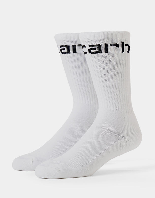 Carhartt WIP Carhartt Crew Socks - White/Black