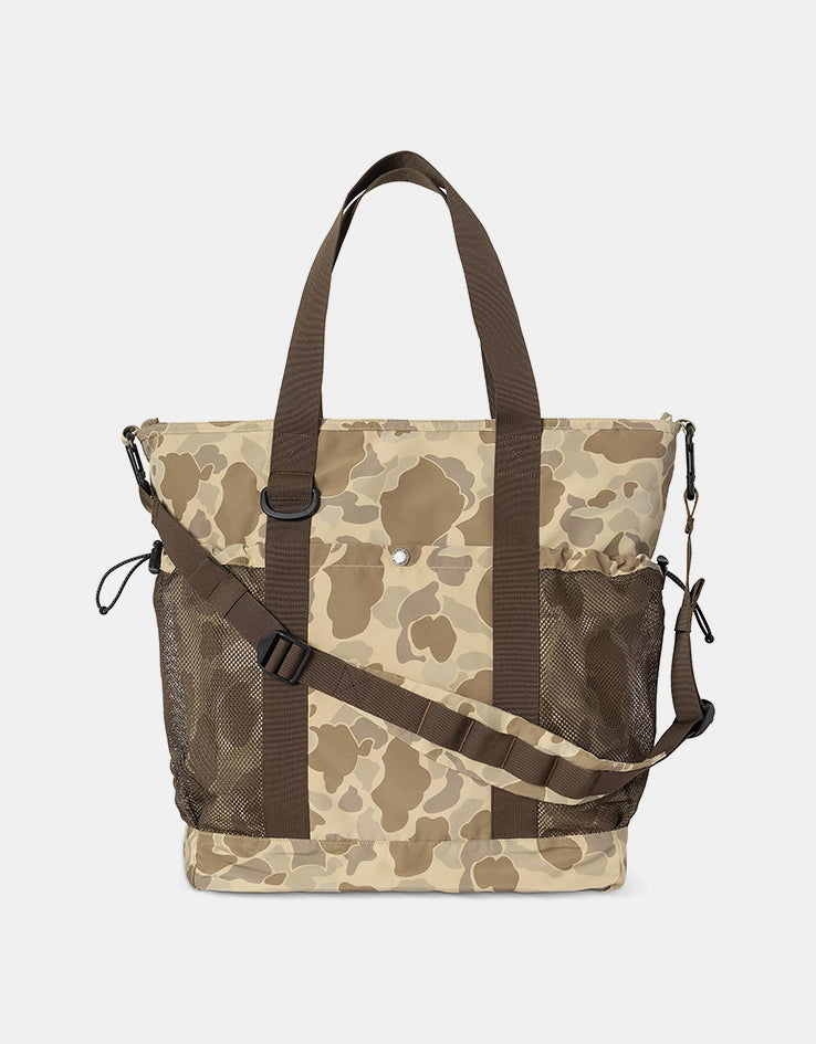 Carhartt WIP Irwin Tote Bag - Camo Duck-Desert/Liberica/Black