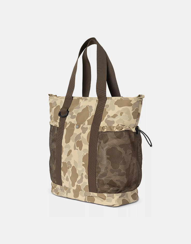 Carhartt WIP Irwin Tote Bag - Camo Duck-Desert/Liberica/Black