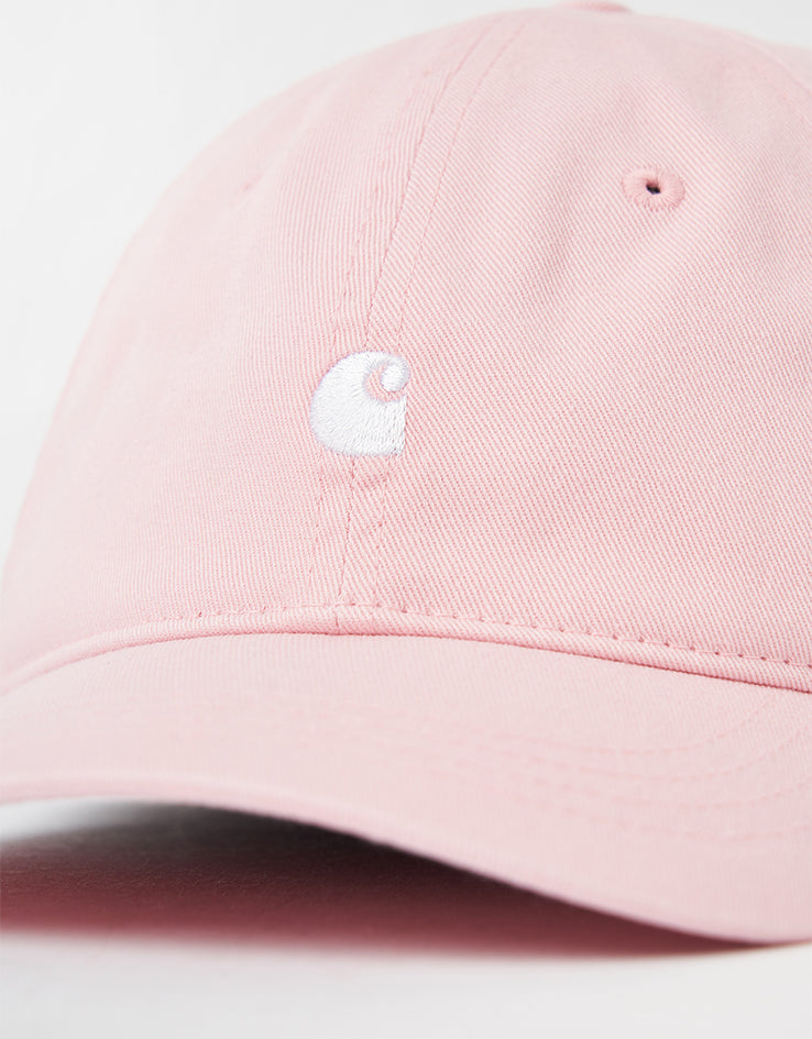 Carhartt WIP Madison Logo Cap - Air Pink/White