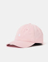 Carhartt WIP Madison Logo Cap - Air Pink/White