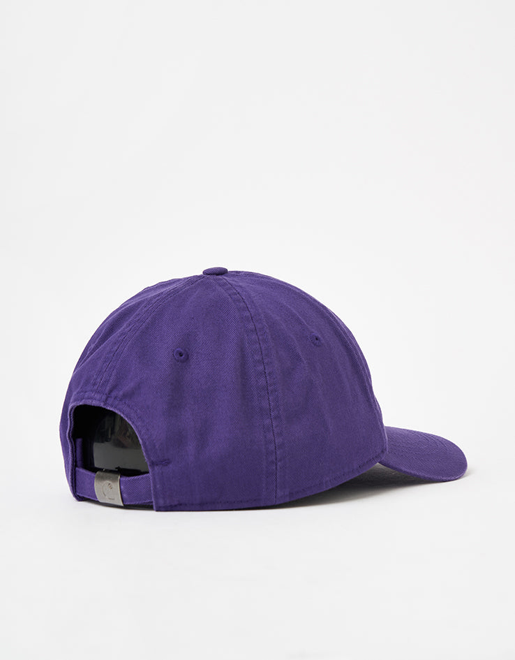 Carhartt WIP Madison Logo Cap - Huckleberry/White