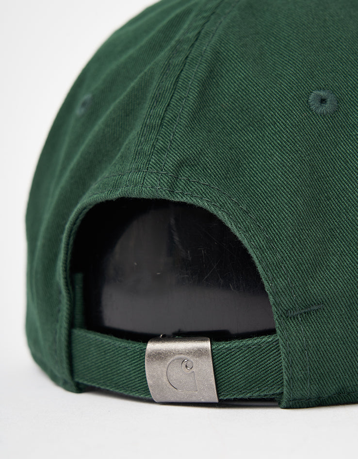 Carhartt WIP Madison Logo Cap - Conifer/White