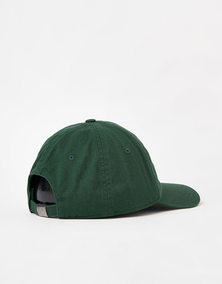 Carhartt WIP Madison Logo Cap - Conifer/White