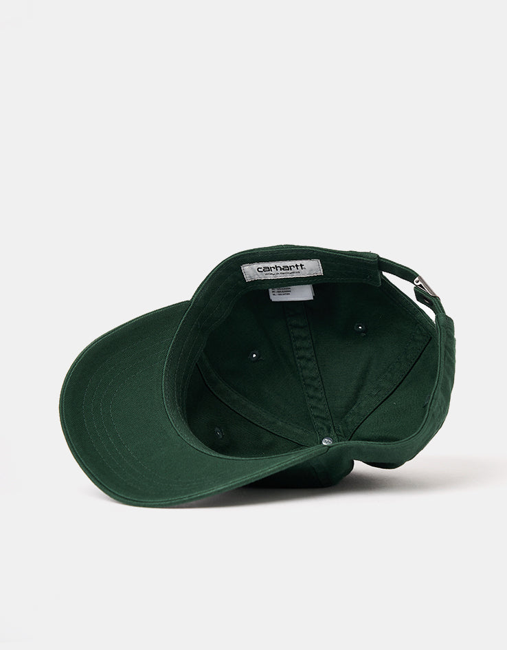 Carhartt WIP Madison Logo Cap - Conifer/White