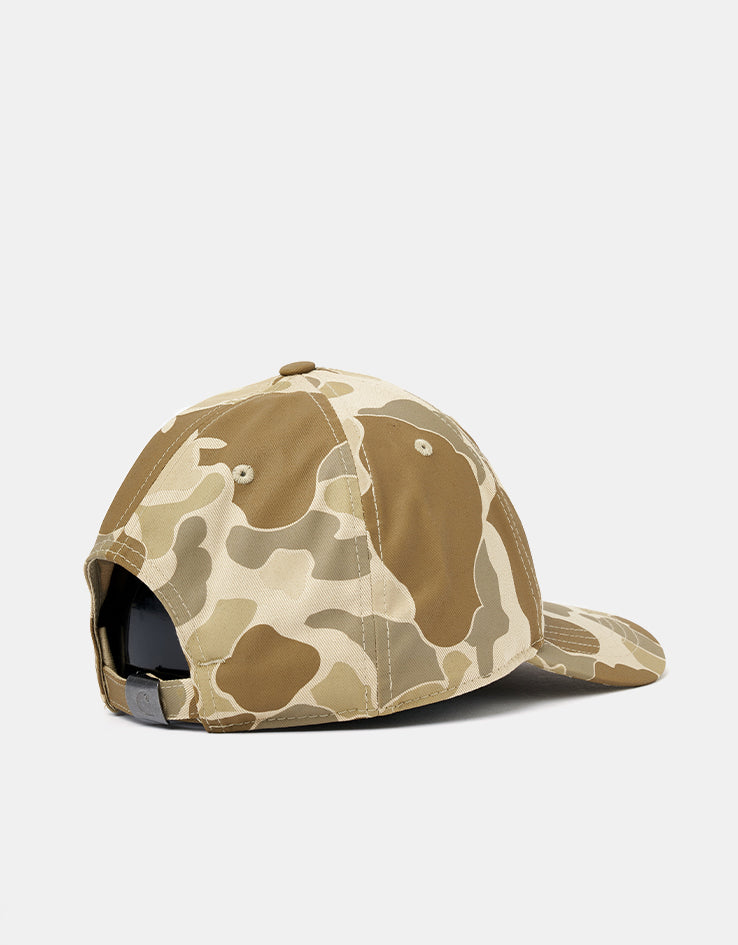 Carhartt WIP Madison Logo Cap - Camo Duck-Desert/Black