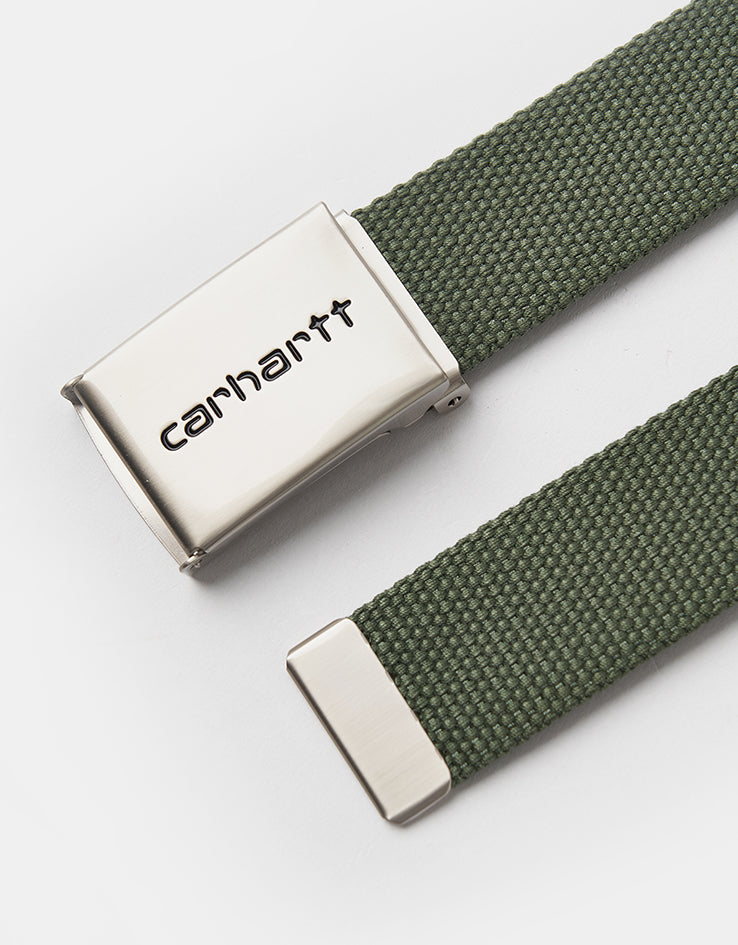 Carhartt WIP Chrome Clip Web Belt - Park