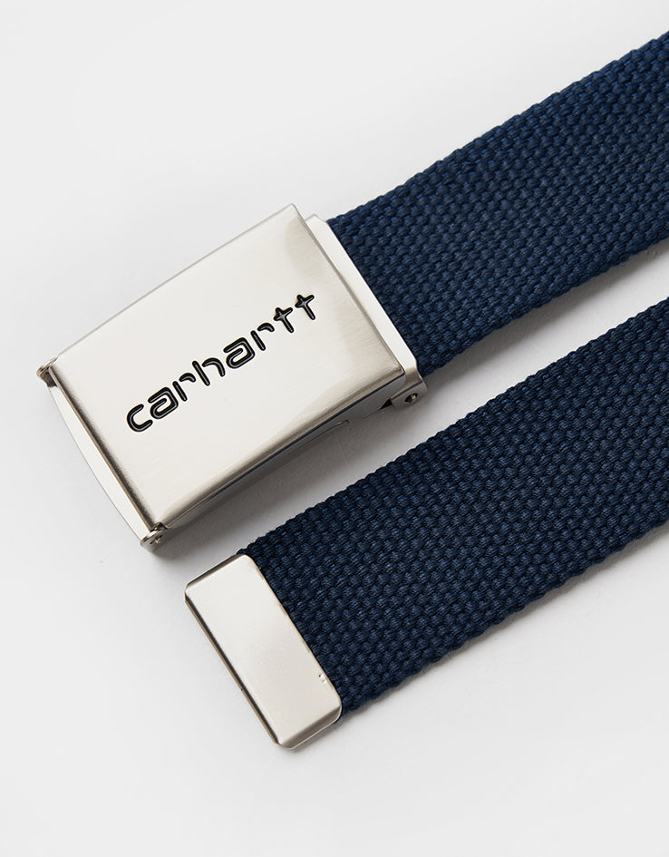 Carhartt WIP Chrome Clip Web Belt - Ink
