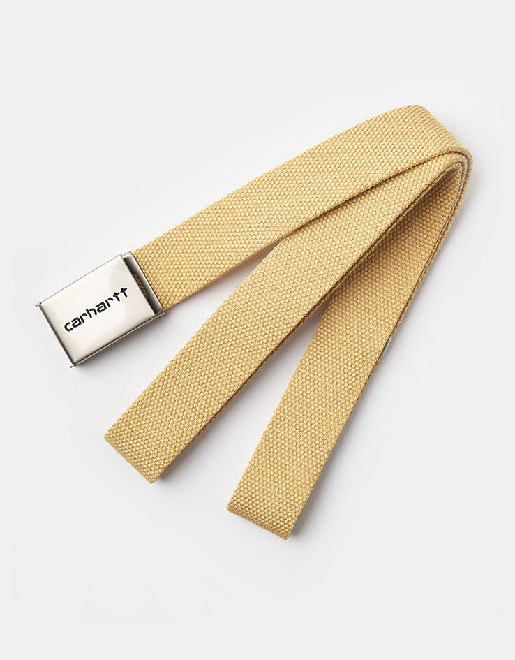 Carhartt WIP Chrome Clip Web Belt - Air Yellow