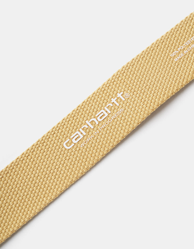 Carhartt WIP Chrome Clip Web Belt - Air Yellow