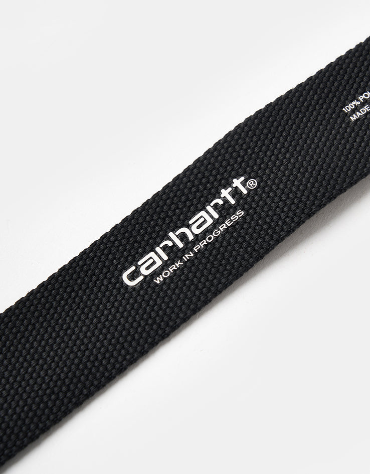 Carhartt WIP Heart Clip Web Belt - Black/Gold
