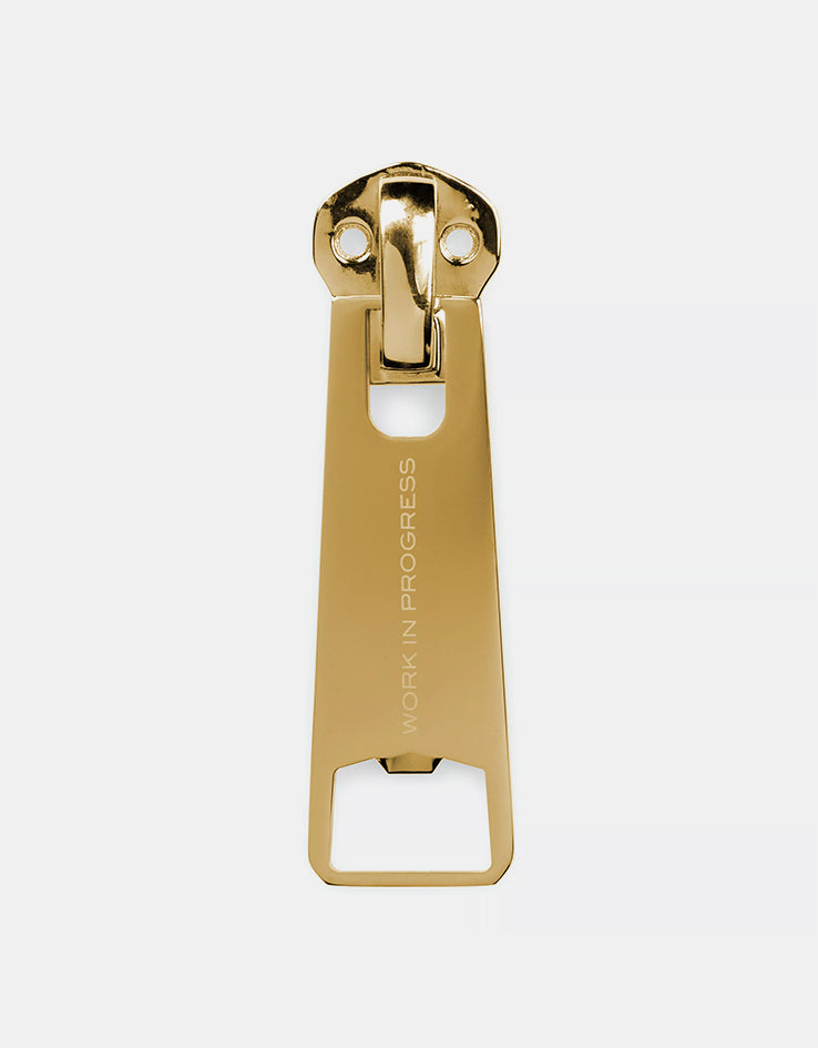 Carhartt WIP Zip Bottle Opener - Gold