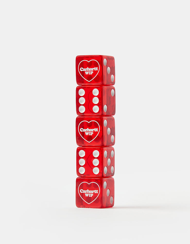 Carhartt WIP Heart Dice Set - Scarlet