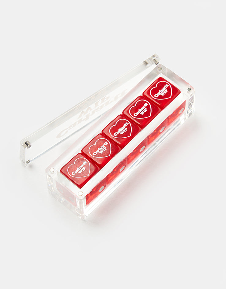 Carhartt WIP Heart Dice Set - Scarlet