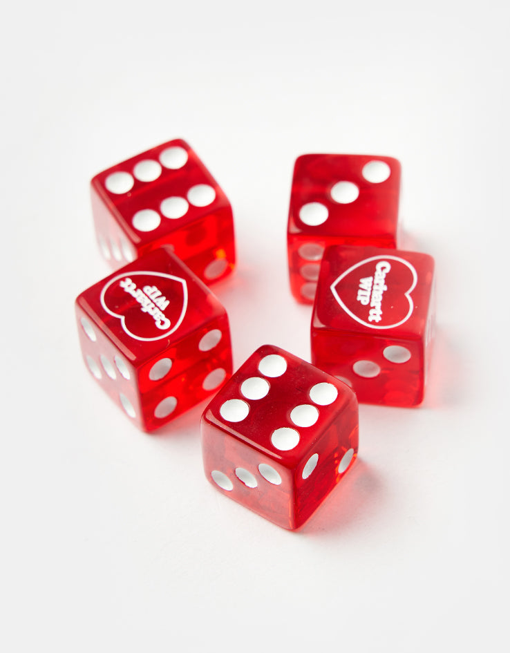 Carhartt WIP Heart Dice Set - Scarlet