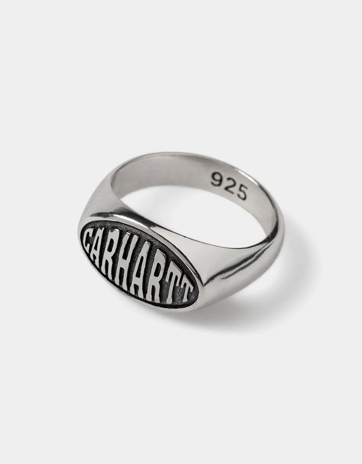 Carhartt WIP Big Time Ring - Silver