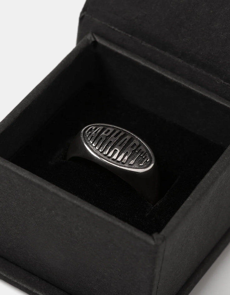 Carhartt WIP Big Time Ring - Silver