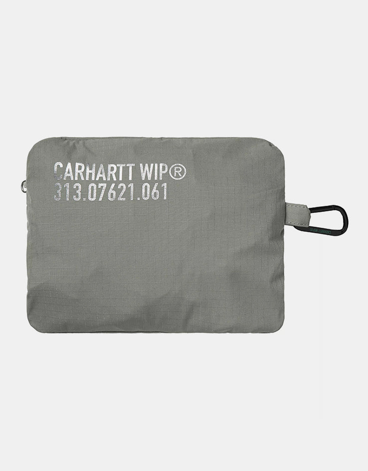 Carhartt WIP Tour Packable Travel Bag - Smoke Green/Reflective